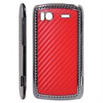 Bling cover til HTC Sensation (R�d)